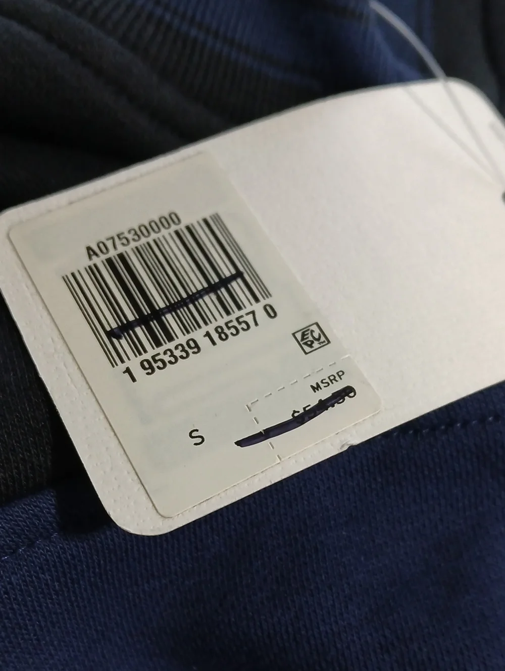 Levi's Men's Black & Navy Colorblock Crewneck Sweatshirt